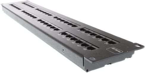 Siemon HD5-48 Heavy-Duty Category-5e 48-Port Flat Patch Panel, CAT5e in Kuwait