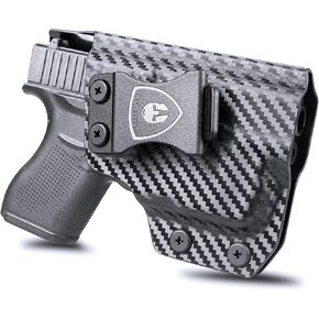 WARRIORLAND IWB Kydex Holster, Compatible with (No Railed/NO MOS Version) Glock 43 /43X / 48 with TLR-6 / TLR-6 HL/TLR-6 HL G Light, Adj. Cant & Retention, Right- / Left-Hand Option in Saudi Arabia