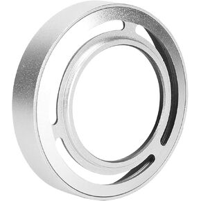 CHICIRIS Compact Detachable Camera Lens Hood Prevent Haze Night Photography for Fuji X10/X20/X30 (Silver) in Saudi Arabia
