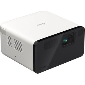 جهاز عرض ليزر ذكي محمول Epson EpiqVision Mini EF21، ساطع 1000 لومن، FHD 1080p HDR، 3-Chip 3LCD، Google TV، Netflix، مكبرات صوت ستيريو، الفناء الخلفي/المسرح المنزلي - أبيض ماسي (متجدد) in Kuwait