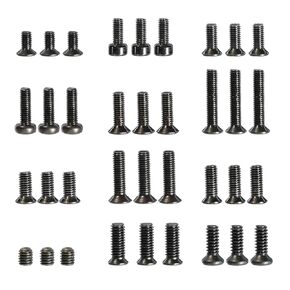 طقم براغي ريد دوت، 36 قطعة بصريات ومسامير تثبيت، M3x6، M3x7، M3x8، M3x9.5، M3x10، M3x12، M3x16، M3.5x8، M3.5x10، M4x5، M4x11، #6-32 أنواع البراغي in Kuwait