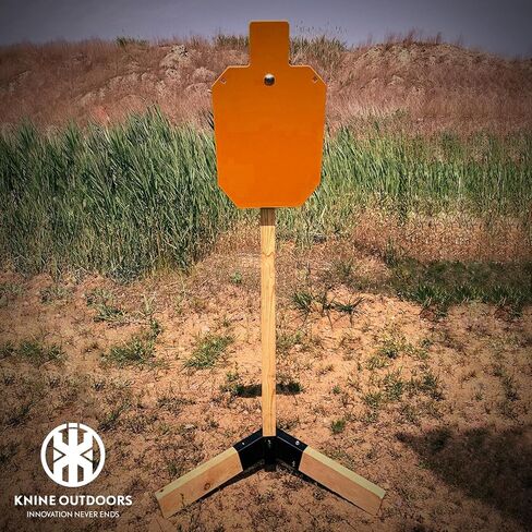 KNINE OUTDOORS Stand Base System for AR500 Metal Target, Bullet Trap, Fit for 2 * 4 Boards in Saudi Arabia