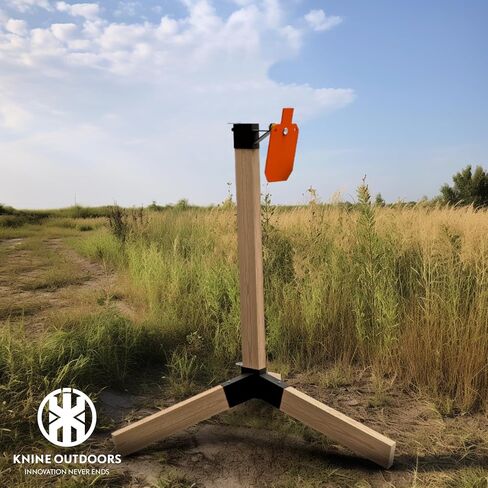 KNINE OUTDOORS Stand Base System for AR500 Metal Target, Bullet Trap, Fit for 2 * 4 Boards in Saudi Arabia