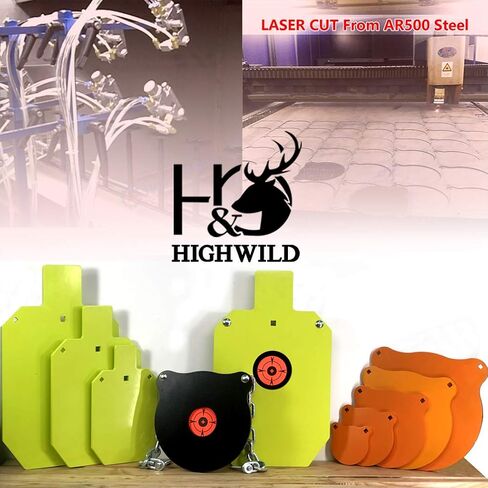 Highwild Target Stand System - AR500 Steel Target with 2x4 Mount Kit in Saudi Arabia