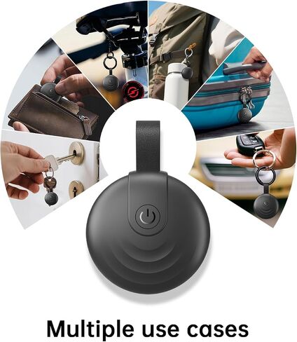 Air Tracker Tags (iOS Only) 1 Pack: Bluetooth Item Finder with Apple Find My APP, Item Locator for Keys Finder, Bags Wallets Anti-Loss, IP68 Waterproof Smart Tag (F20-White) in Saudi Arabia