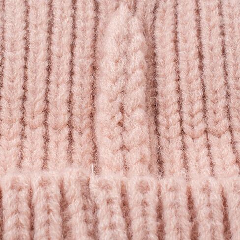 Ribbed Knit Beanie – Soft Cuffed Winter Hat for Men & Women, Warm Acrylic Blend Cap, Ideal Cold Weather Accessory in Saudi Arabia