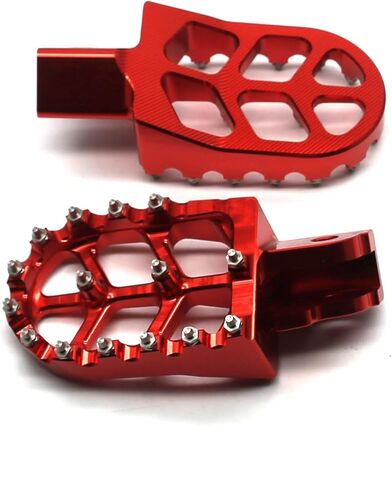 MZS الأوتاد قدم الدراجة الأوساخ ، Motocross Footpeg MX Foot Pedal CNC أسود متوافق مع KLX110 2002-2023 / KLX110L 2010-2023 / KX60 1988-2003 in Saudi Arabia