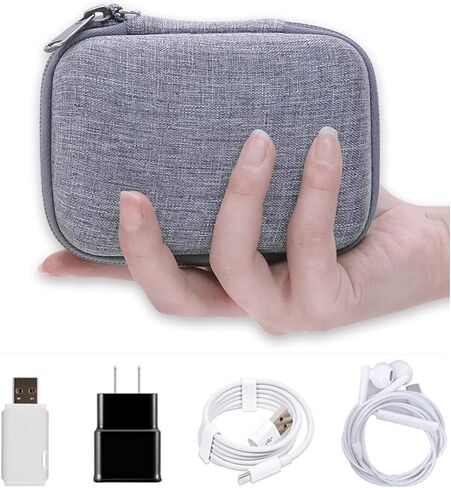 Travel Cable Organizer Pouch,Hard Shell Protection Case Organizer Pouch in Saudi Arabia