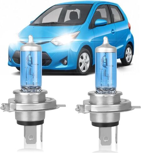 Fit for Chevy Cruze 2016 2017 2018 2019 High Performance Halogen Headlight Bulbs,9005 High Beam + H11 Low Beam Non-Projector Headlamp Replacement Bulbs Kit, Plug and Play,Pack of 4 in Saudi Arabia