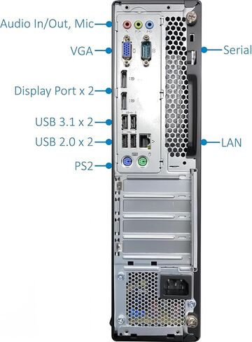 Lenovo ThinkCentre SFF Desktop M710s PC Win11, Intel Core i7-6700, 16GB RAM, 1TB SSD, Keyboard & Mouse (Renewed) in Saudi Arabia