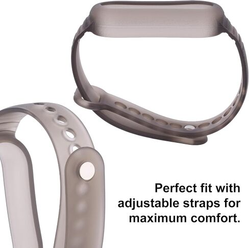 حزام معصم قابل للتعديل لمسجلات Plaud NotePin، سوار معصم ناعم من مادة TPU مع ملحق مسجل صوت للإغلاق بخطاف وحلقة متوافق مع Plaud NotePin in Kuwait