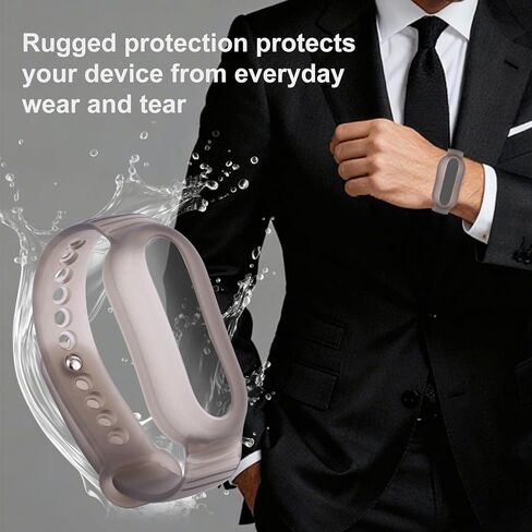 حزام معصم قابل للتعديل لمسجلات Plaud NotePin، سوار معصم ناعم من مادة TPU مع ملحق مسجل صوت للإغلاق بخطاف وحلقة متوافق مع Plaud NotePin in Kuwait