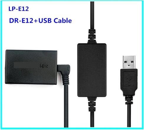 5V USB LPE12 ACK-E12 DR-E12 DC Connector in Saudi Arabia