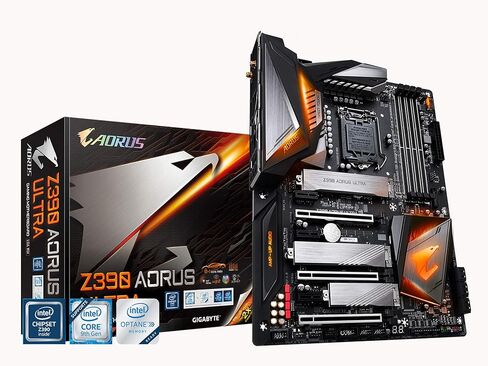 GIGABYTE Z390 AORUS ULTRA (Intel LGA1151/Z390/ATX/3xM.2 Thermal Guard/Onboard AC Wi-Fi/RGB Fusion/Gaming Motherboard) in Kuwait