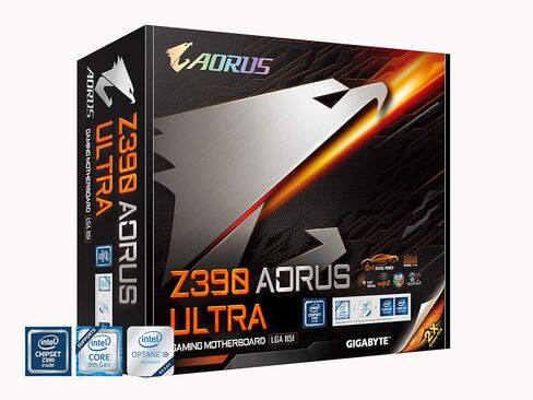 GIGABYTE Z390 AORUS ULTRA (Intel LGA1151/Z390/ATX/3xM.2 Thermal Guard/Onboard AC Wi-Fi/RGB Fusion/Gaming Motherboard) in Kuwait