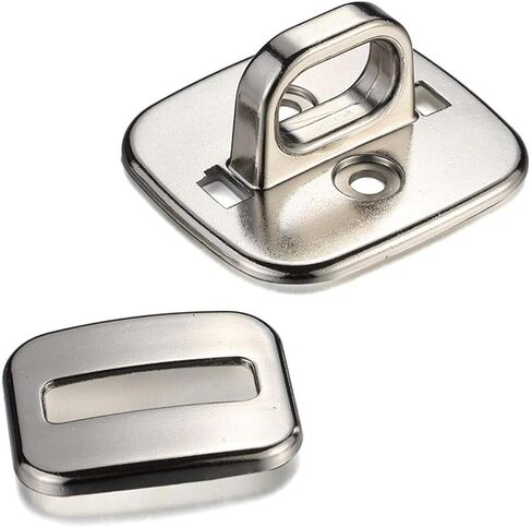 Laptop Anchor Security Plate Metal Keyed Lock Portable Desk Mount Easy to Use Stable Security 2.01x1.85inch in Saudi Arabia