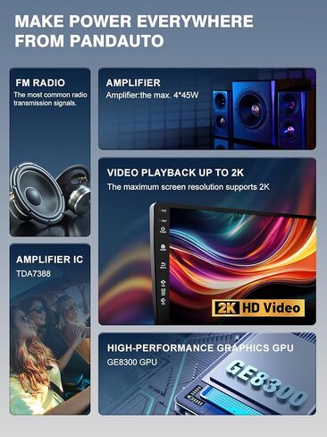 ستيريو راديو السيارة لسيارة Dodge RAM 1500 2500 3500 2013-2018، Android 13/IPS شاشة تعمل باللمس/Carplay اللاسلكي/Android Auto/Bluetooth/GPS Navigation/WiFi/5G/HD كاميرا احتياطية/SWC/FM (2+64) in Kuwait
