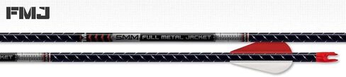Easton 617842TF FMJ NFused Arrows W/ HIT Ins 2 "Blazer Vns 1/2 Dz Pk 400 in Kuwait