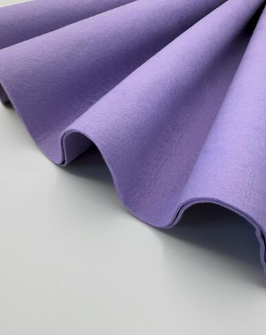 Eovea - Acrylic Felt Fabric by The Yard - 72" Inch Wide -1.6mm Solid Thick | Non-Stiff Soft Craft Supplies | Sewing, Cushion and Padding, Decorations,DIY Arts & Crafts(Heather Grey, Half Yard) in Kuwait