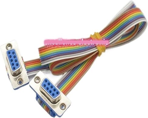 1 قطعة DB9 DB15 DB25 DB37 DIDC 9 15 25 37Pin أنثى كابل ميناء موصل RS232 تمديد كابل (DB9 ، ذكر إلى أنثى ، 40 سنتيمتر) in Saudi Arabia