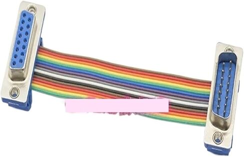 1 قطعة DB9 DB15 DB25 DB37 DIDC 9 15 25 37Pin أنثى كابل ميناء موصل RS232 تمديد كابل (DB9 ، ذكر إلى أنثى ، 40 سنتيمتر) in Saudi Arabia