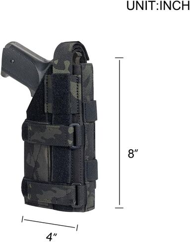 EXCELLENT ELITE SPANKER Pistol Holster Universal Adjustable for Holster G17 G18 G19 G26 G34 M1911 XD-45acp CZ P-10C in Saudi Arabia