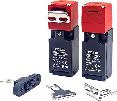 مفتاح باب الأمان TZ CZ-93CPM02 مفتاح التعشيق مع قفل K1 K2 K3 مفتاح السفر الحد CZ-93B 2NC/1NO+1NC 24V/220V(CZ-93CPM02) in Saudi Arabia