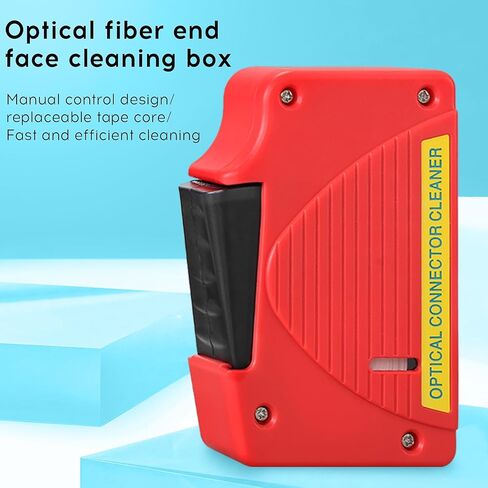 4-piece fiber cleaning tool for SC/FC/ST/LC/MU plug end cleaning, equipped with SC 2.5mm LC1.25mm fiber end face cleaning pen 1 cleaning box replacement core with cleaning times greater than 550 times in Kuwait