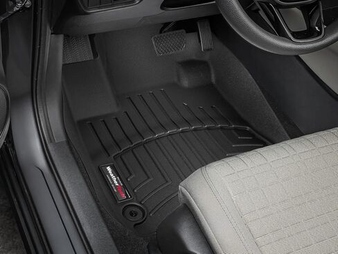 WeatherTech Custom Fit FloorLiners for Honda HR-V - 1st Row (4417461), Black in Saudi Arabia