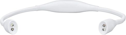 مصباح للرقبة Pissente، قابل لإعادة الشحن USB 3 مستويات سطوع 360 خرطوم مرن 4 حبات مصباح LED مع تعتيم بدون خطوات لإصلاح القراءة والجري (أسود) in Kuwait