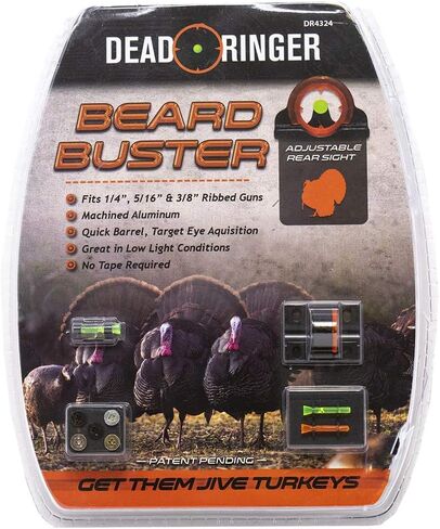 Dead Ringer Shotgun Sight | Aluminum Base with Orange Compass Point Sight | Turkey & Duck Hunting Shotgun Sights in Saudi Arabia