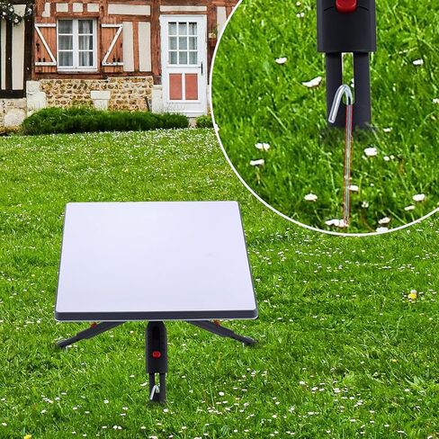 Garosa Tripod Stand, Adjustable Height 2.4 Inch 360 Degree Angle Aluminum Alloy Base with Adapter and Grounding Pins, for Mini V4 Antenna (#1) in Saudi Arabia