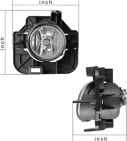 مجموعات مصابيح الضباب ROXX لـ 2007-2009 نيسان ألتيما مع لمبة H11 12V55W جانب السائق والراكب + مجموعة أدوات تسخير الأسلاك + مفتاح (نظيف) in Kuwait
