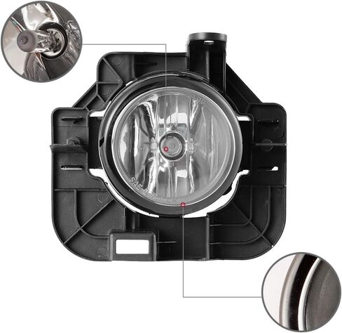 مجموعات مصابيح الضباب ROXX لـ 2007-2009 نيسان ألتيما مع لمبة H11 12V55W جانب السائق والراكب + مجموعة أدوات تسخير الأسلاك + مفتاح (نظيف) in Kuwait