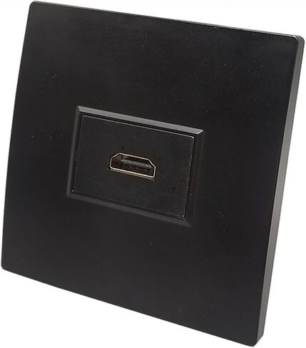 لوحة سوداء مع مقبس HDMI أنثى HDMI2.0 على شكل حرف L (HDMI مستقيم) in Kuwait
