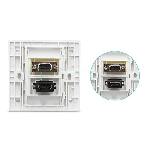 HDMI2.0 VGA لوحة الحائط الكمبيوتر موصل أنثى in Saudi Arabia