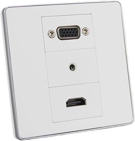 15-pin VGA PC 3.5mm Audio Jack HDMI Sound Wall Panel in Saudi Arabia