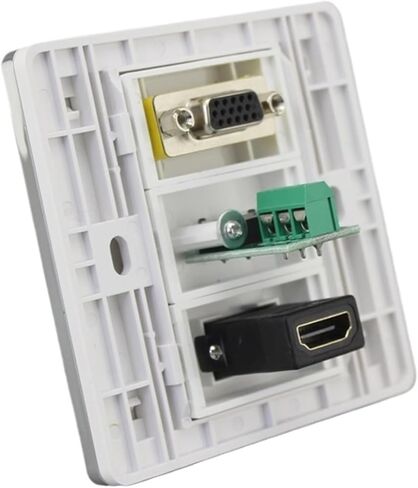 15-pin VGA PC 3.5mm Audio Jack HDMI Sound Wall Panel in Saudi Arabia