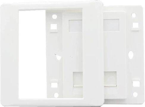 لوحة حائط CAT6 RJ45 لتمرير الإنترنت من خلال شبكة LAN بمقبس 86 × 86 مم in Kuwait