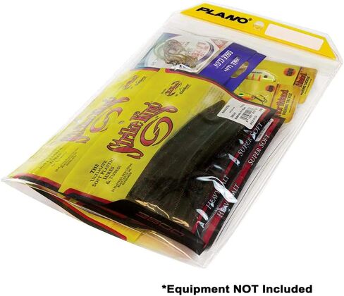 Plano StowAll Series 3700 Waterproof Storage Bag, 14"L x 9" H, Transparent, TPU Material, Waterproof Plastic Zip-Seal Bags for Baits, Lures, & Fishing Tools in Saudi Arabia