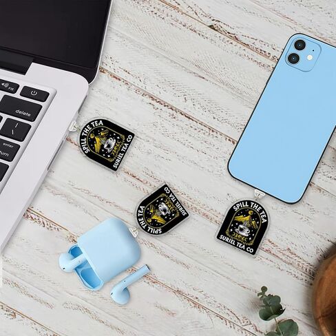 Take Me To Velaris City Of Starlight Charms for Kindle, Dust Plug Charm 1.5 Inches ACOTAR, Bookish, Book Club, Romantasy Lightning/Type C Acrylic Material Charms for E-Reader Accessories for Kindle in Kuwait