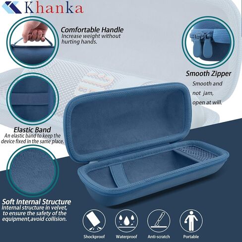khanka for Jbl Grip Mobile Speaker Hard Storage Case,Travel Carrying Case for Jbl Grip Bluetooth Speaker（Blue） in Saudi Arabia