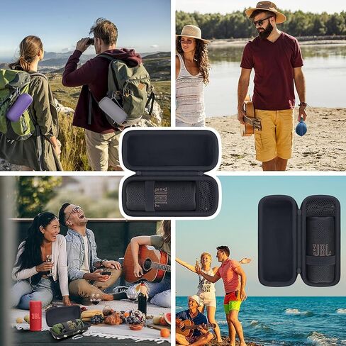 حقيبة تخزين صلبة لمكبر الصوت المحمول Jbl Grip من khanka، حقيبة حمل أثناء السفر لمكبر صوت بلوتوث Jbl Grip (أزرق) in Kuwait