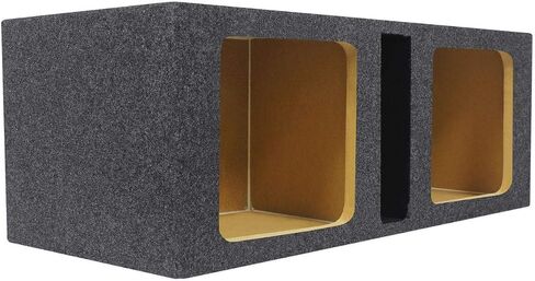 Rockville RDVK10 Dual 10" 1.2 Cu. Ft. Vented Subwoofer Enclosure, Kicker Solo Baric L7/L5/L3 Compatible, USA-Made MDF, Precision-Cut, for Car Audio Enthusiasts in Saudi Arabia