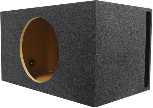 Rockville RGV15 Single 15" Vented Car Subwoofer Enclosure Box, 3.51 Cu Ft, 3/4" MDF, Made in USA, Gold Terminals, Precision Cut, Fits Kicker & More in Saudi Arabia
