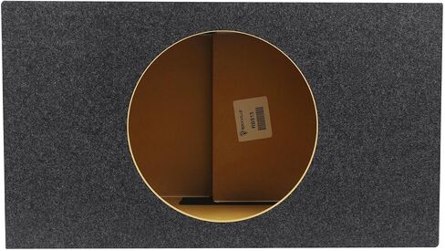 Rockville RGV15 Single 15" Vented Car Subwoofer Enclosure Box, 3.51 Cu Ft, 3/4" MDF, Made in USA, Gold Terminals, Precision Cut, Fits Kicker & More in Saudi Arabia