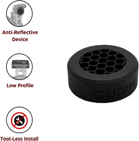 Killflash Compatible for Aimpoint T1 T2 H1 H2 CompM5 Duty RDS Hex Cover | Red Dot Lens Cap | ARD Anti-Relective Device Optic in Saudi Arabia