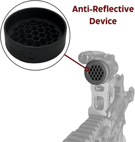 Killflash Compatible for Aimpoint T1 T2 H1 H2 CompM5 Duty RDS Hex Cover | Red Dot Lens Cap | ARD Anti-Relective Device Optic in Saudi Arabia