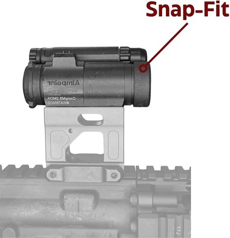 Killflash Compatible for Aimpoint T1 T2 H1 H2 CompM5 Duty RDS Hex Cover | Red Dot Lens Cap | ARD Anti-Relective Device Optic in Saudi Arabia