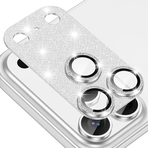 for iPhone 17 Pro Max Camera Lens Protector [Anti-Scratch] [Ultra HD Clear] [Strong Adhesion] Metal Aluminum Alloy Tempered Glass Camera Screen Cover(Cosmic Orange) in Kuwait